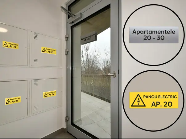 placute personalizate pentru zone complex cladire rezidentiala s10