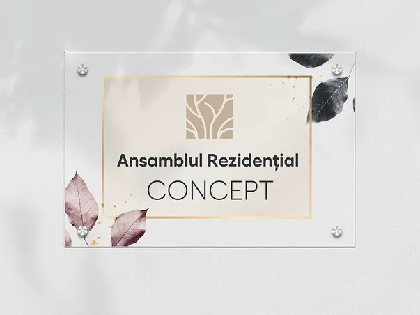 placute personalizate pentru zone complex cladire rezidentiala s8