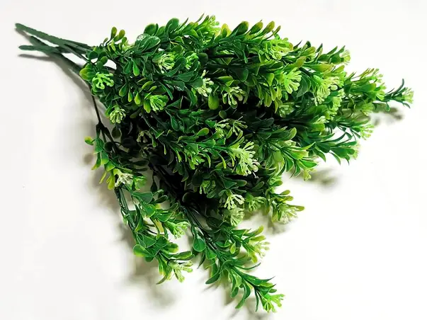 planta artificiala verde 30 cm inaltime 3 crengi