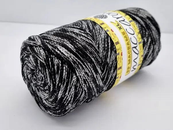 pp macrame negru gri
