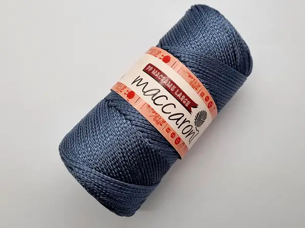 pp macrame snur gri petrol