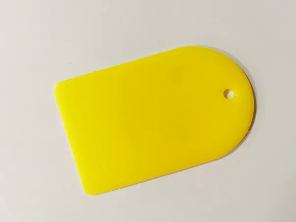 racleta aplicare autocolant folina