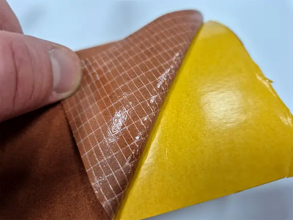 rola din imitatie piele intoarsa maro 3