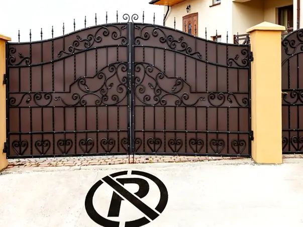 sablon semnalizare parcarea interzisa pentru parcari cai de acces rampe intrari s4