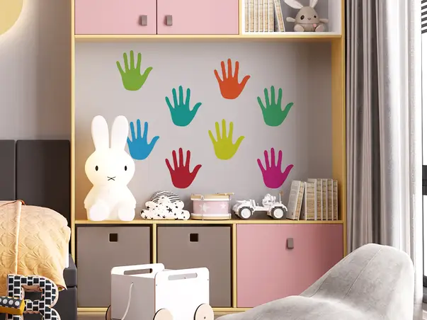 set 20 stickere palme colorate 1