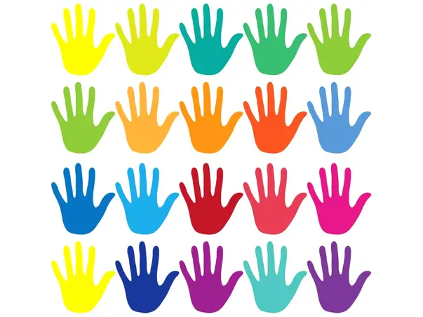 set 20 stickere palme colorate 7569