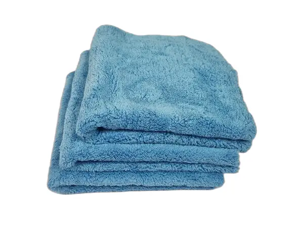 set 3 lavete microfibra bleu pentru praf 40 40 cm