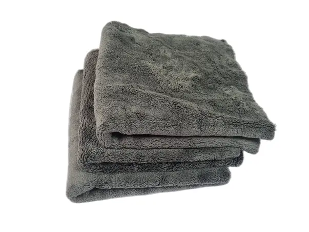 set 3 lavete microfibra gri pentru praf 40 40 cm