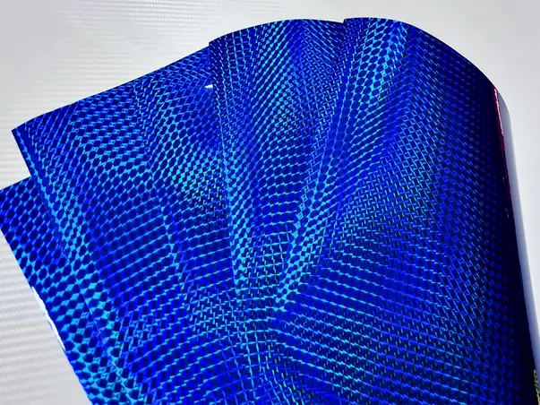 set 5 coli a4 folie holograma albastra