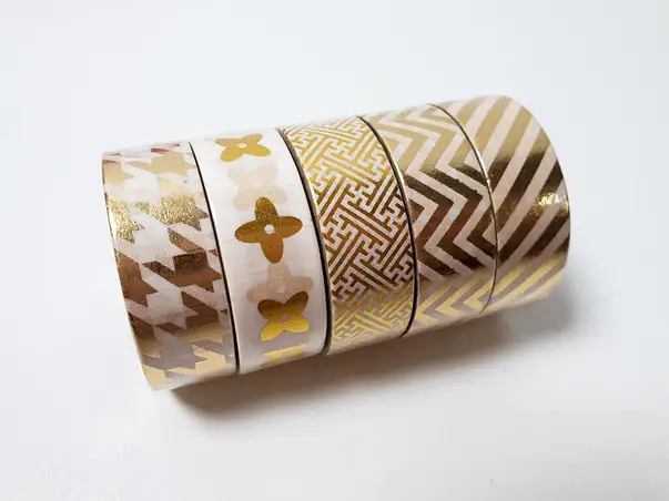 set 5 washi tape design