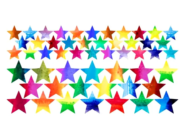 set 52 stelute acuarela 1