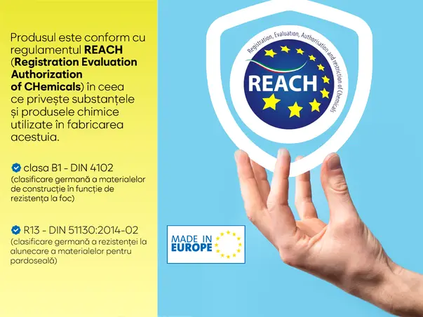 set 6 benzi antideparante pentru scari si podele granulatie grosiera roller 15x60 s07