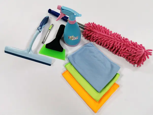 set accesorii aplicare folie de sablare