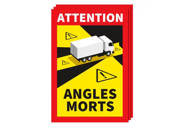 set autocolante obligatorii avertizare unghi mort franta siguranta s00