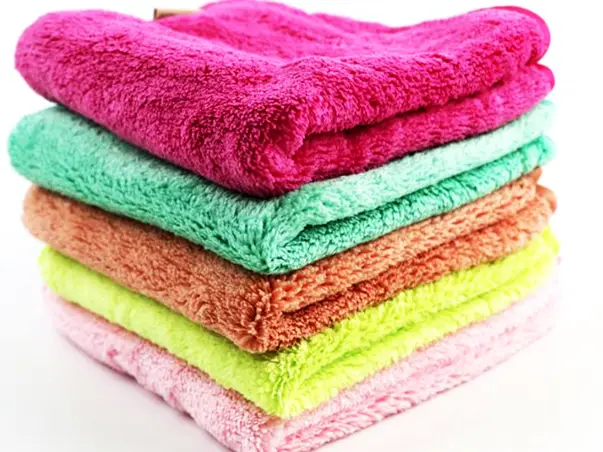 set din 5 lavete de microfibra pufoase pentru curatare 4