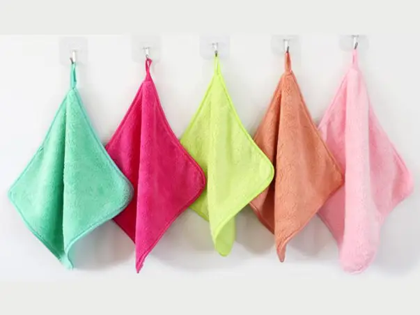 set din 5 lavete de microfibra pufoase pentru curatare 6