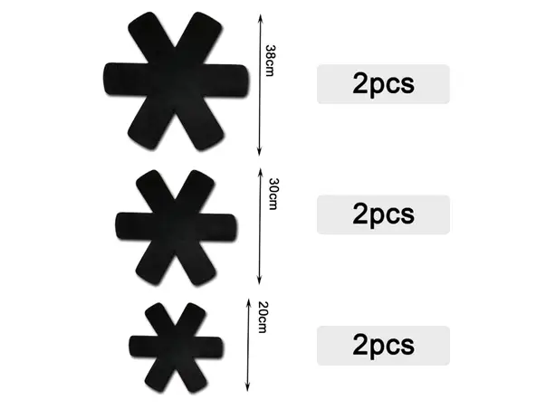 set din 6 protectie pasla pentru oale sau tigaie 2