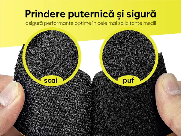 set dreptunghiuri velcro arici cu adeziv banda scai si puf pentru cusut 10 bucati s03