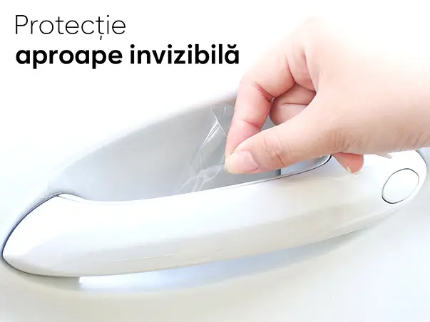 set folii de protectie a vopselei pentru manerele usilor auto transparent 5 bucati s2