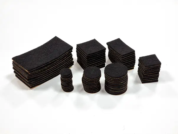 set protectie pasla autoadeziva neagra