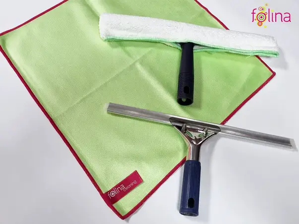 set raclete si laveta pentru stergerea geamului