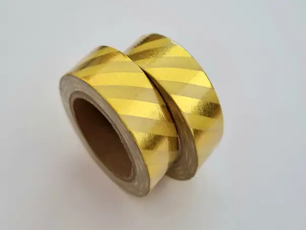 set washi tape dungi aurii