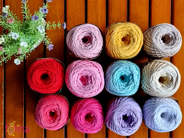 sfoara bumbac colorata