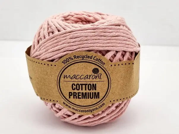 sfoara bumbac roz pudrat