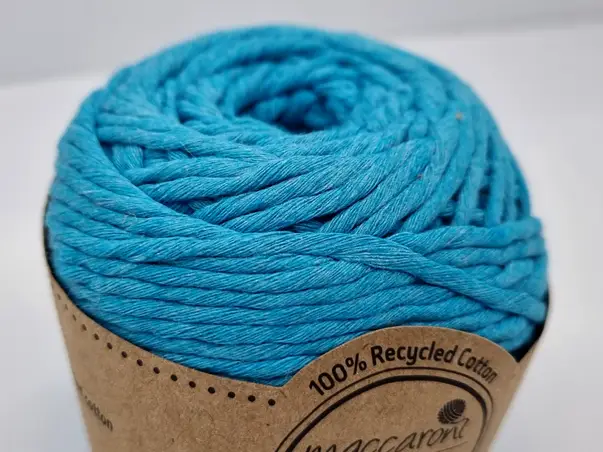 sfoara din bumbac albastra blue sky