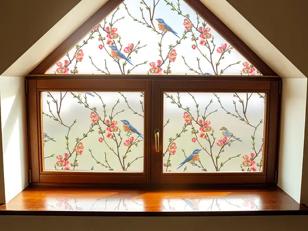 simulare autocolant print pasari color uv 1