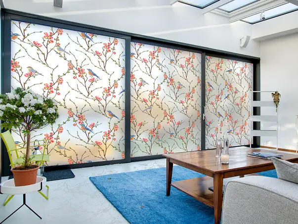 simulare autocolant print pasari color uv 3