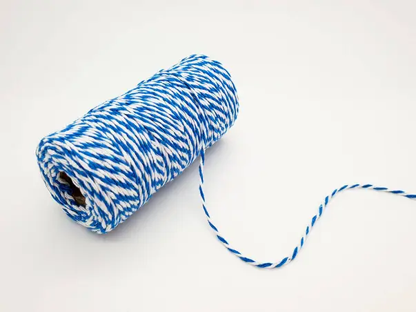 snur alb albastru