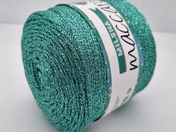 snur turcoaz glitter maccaroni milena