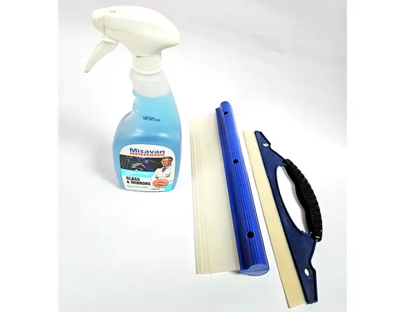 solutie curatare geam misavan cu racleta cadou
