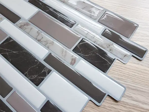 sticker 3d faianta gri veneto