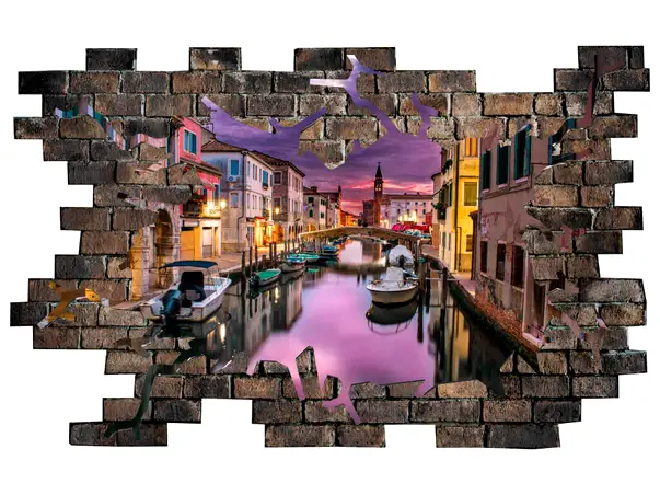 sticker 3d venetia