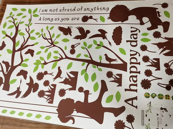 sticker Copac cu leagan