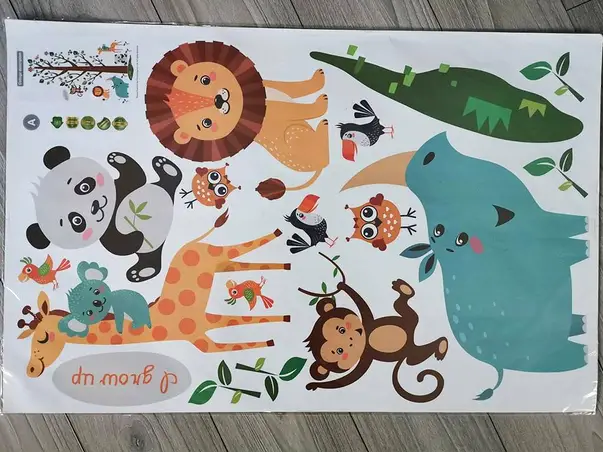 sticker animale safari