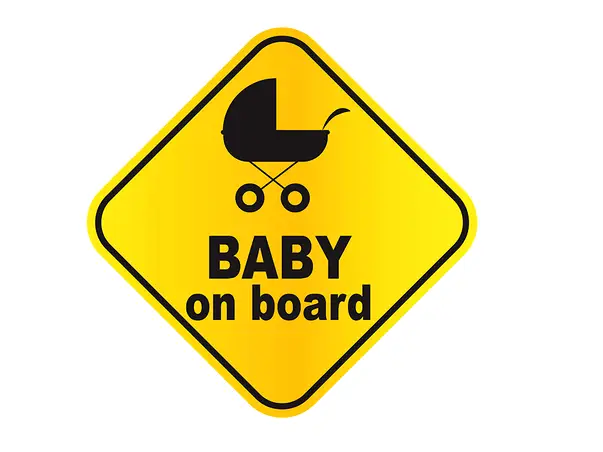 sticker auto baby on board smn200 2