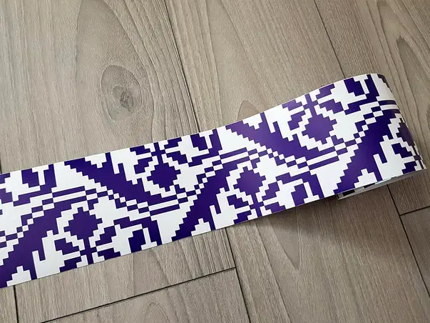 sticker bordura decorativa mov ely