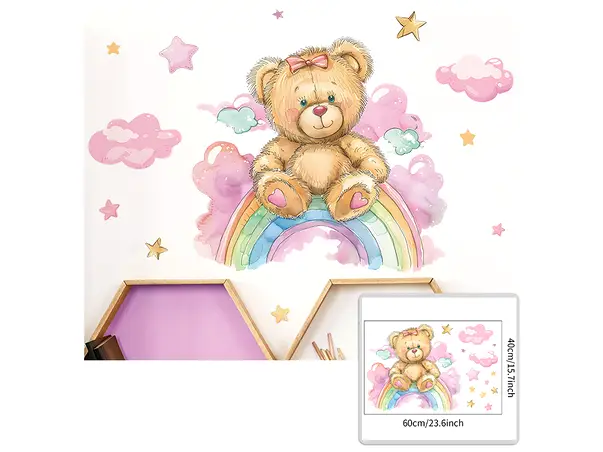 sticker camera bebe ursulet