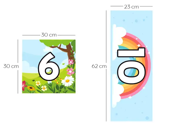 sticker camera copii sotron colorat rezistent la trafic s1