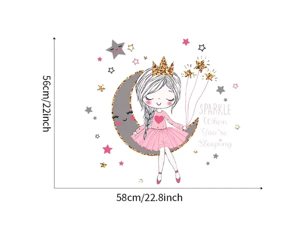 sticker camera fete cu printese