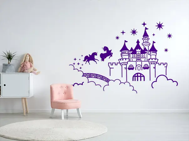 sticker castelul din povesti