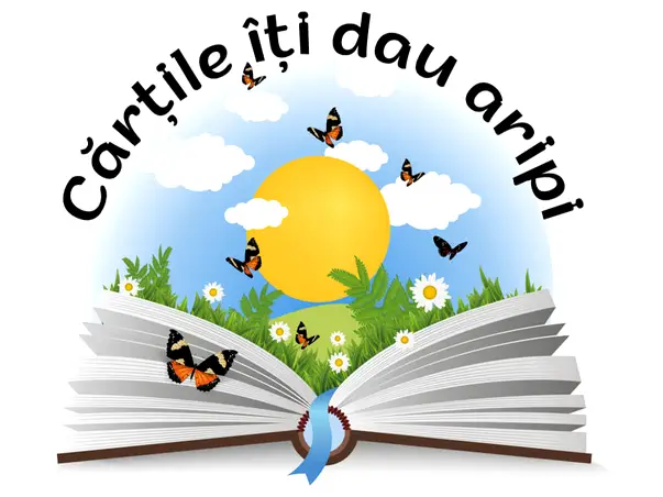 sticker colorat cartile iti dau aripi