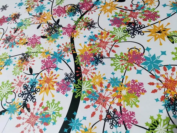 sticker copac colorat