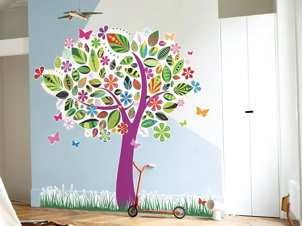 sticker copac happy folina autoadeziv multicolor fcop180 s0