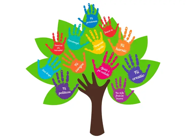 sticker copacul clasei 2