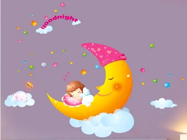 sticker copii Noapte buna