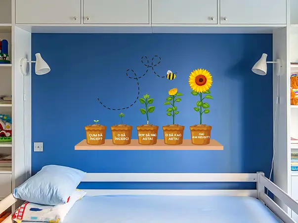 sticker copii etapele succesului folina 3